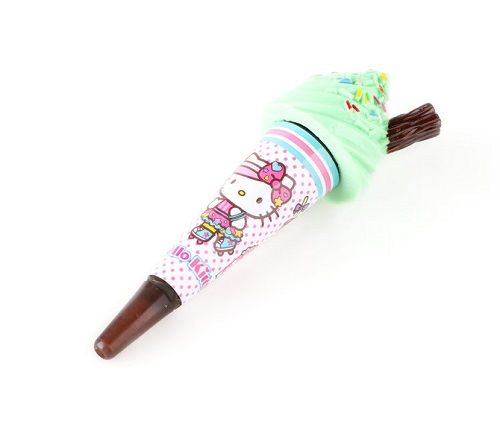 Hello Kitty Lip Gloss & Pen: Mint Ice Cream