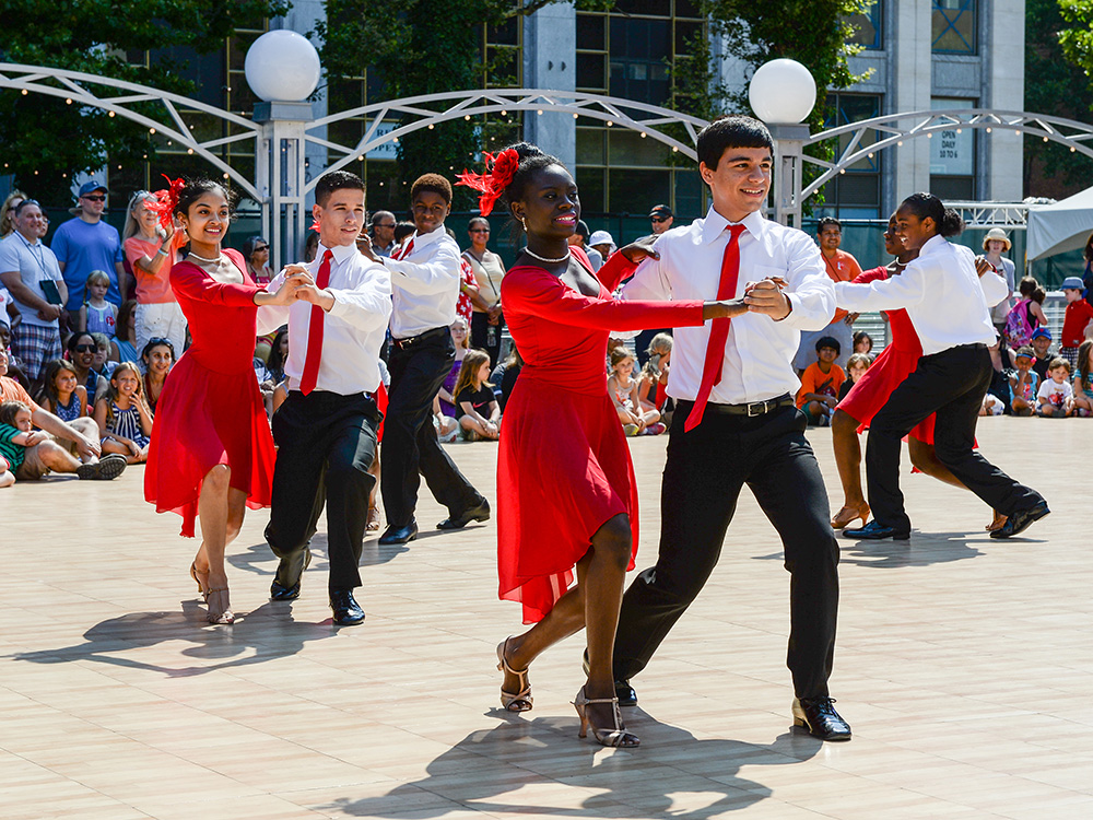LC Kids Dance With Dancing Classrooms In Damrosch Park