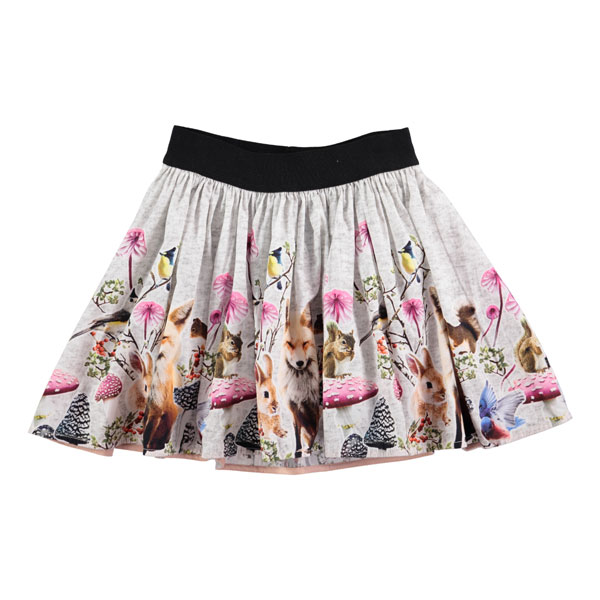 Molo Bonnie Little Creatures Border Skirt