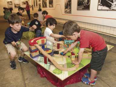 All aboard for train fun with Transit Tots