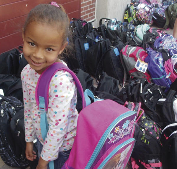Operation Backpack outfits kids with supplies and confidence