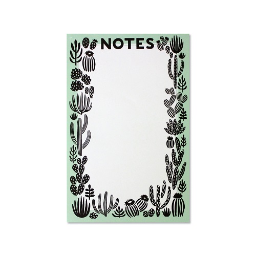 Cactus Coolness: Notepad 
