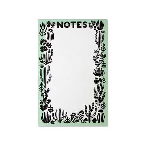 Cactus Coolness: Notepad 