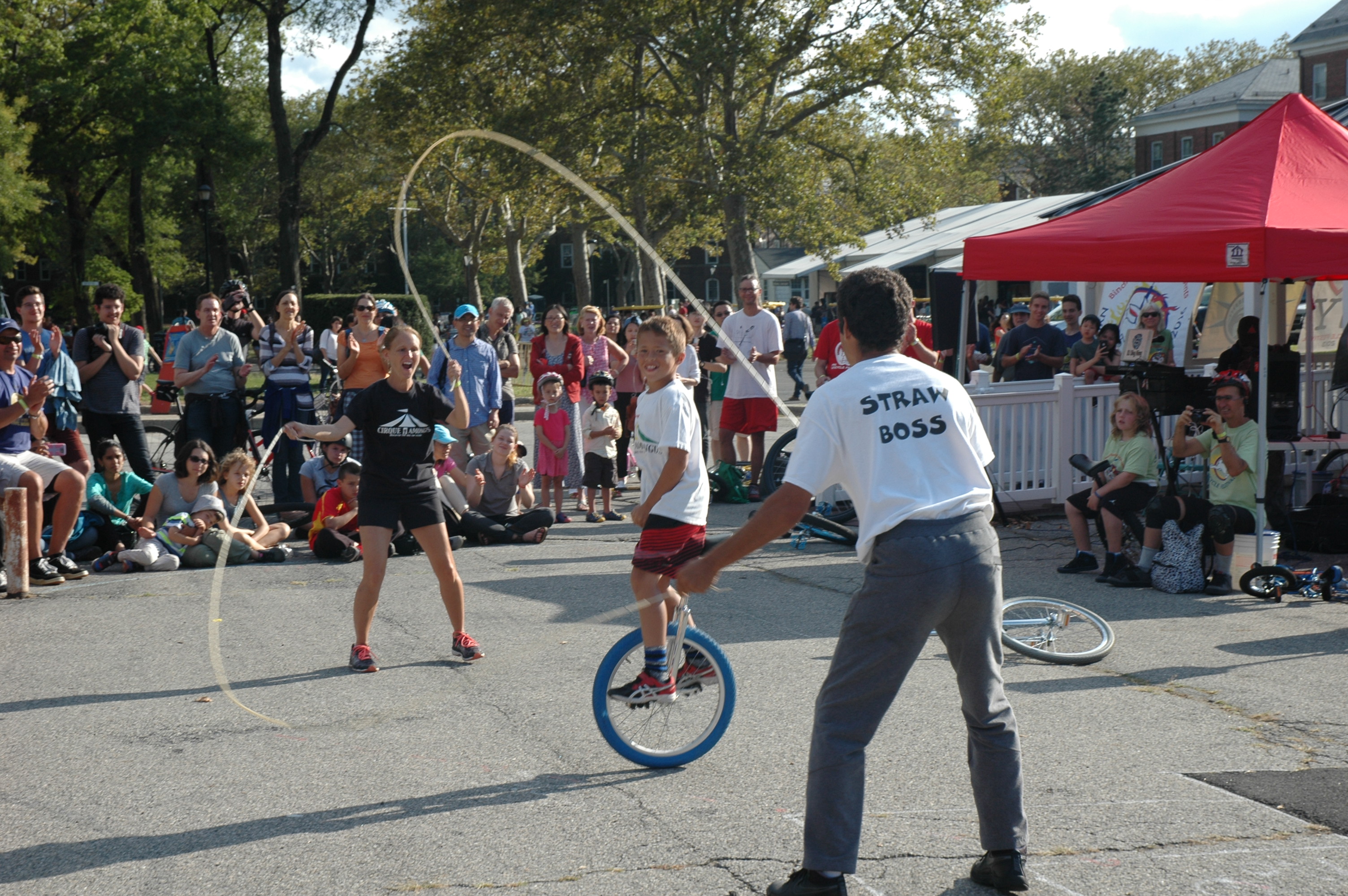 NYC Unicycle Festival 2017 On Governors Island