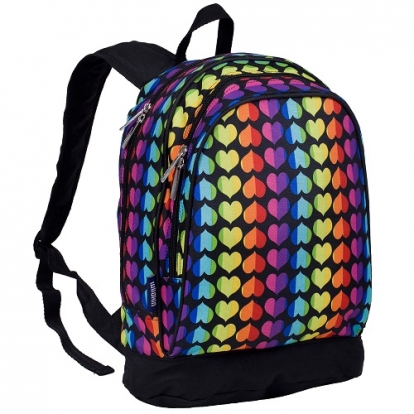 Wildkin’s Rainbow Hearts Handypak Backpack