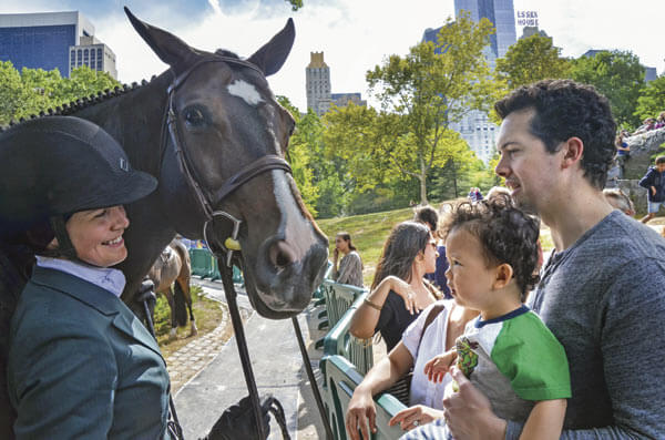 The Fourth Annual Rolex Horse Show trots into Central Park