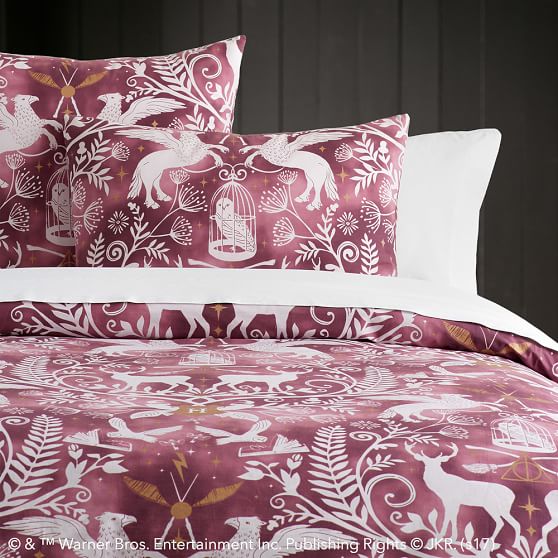 HARRY POTTER Patronus Damask Duvet Cover + Sham