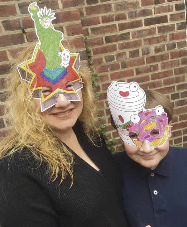 Be the city NYC masks are great DIY costume addition New York Family