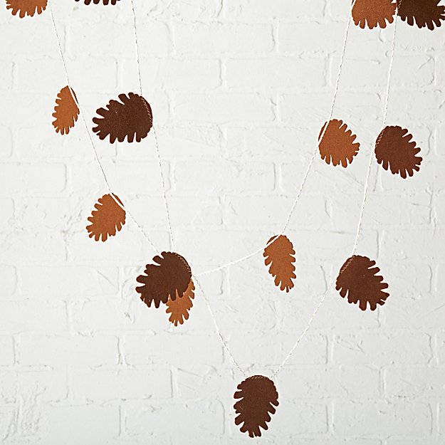 Land of Nod Pinecone Garland
