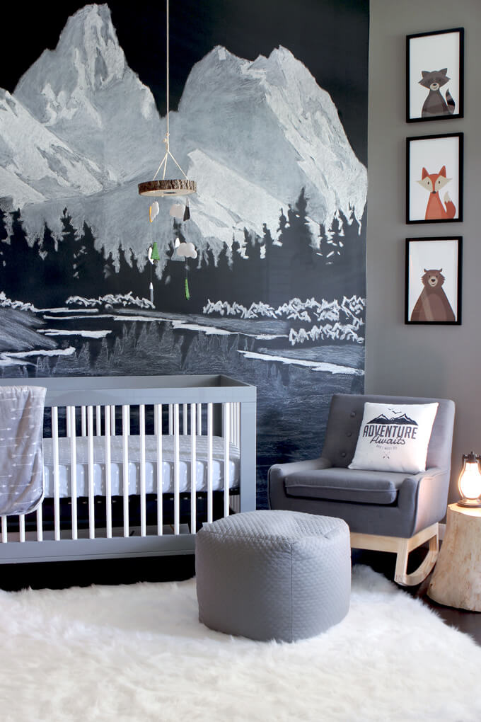 Outdoor-Themed Nursery