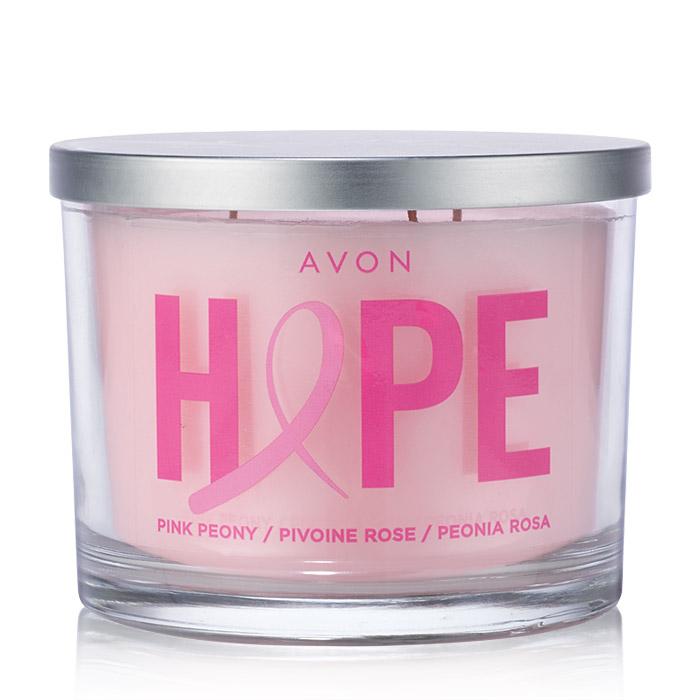 Avon Pink Peony Candle