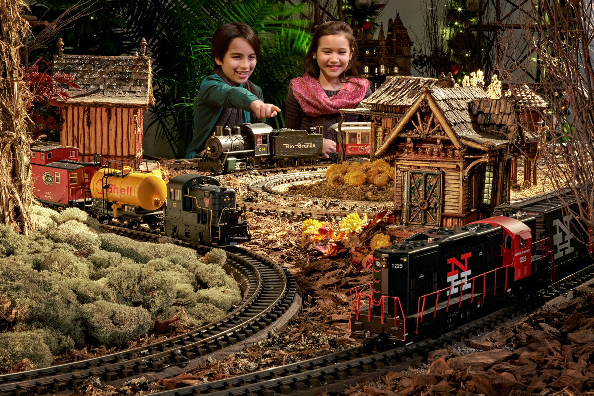 Holiday Train Show at New York Botanical Garden