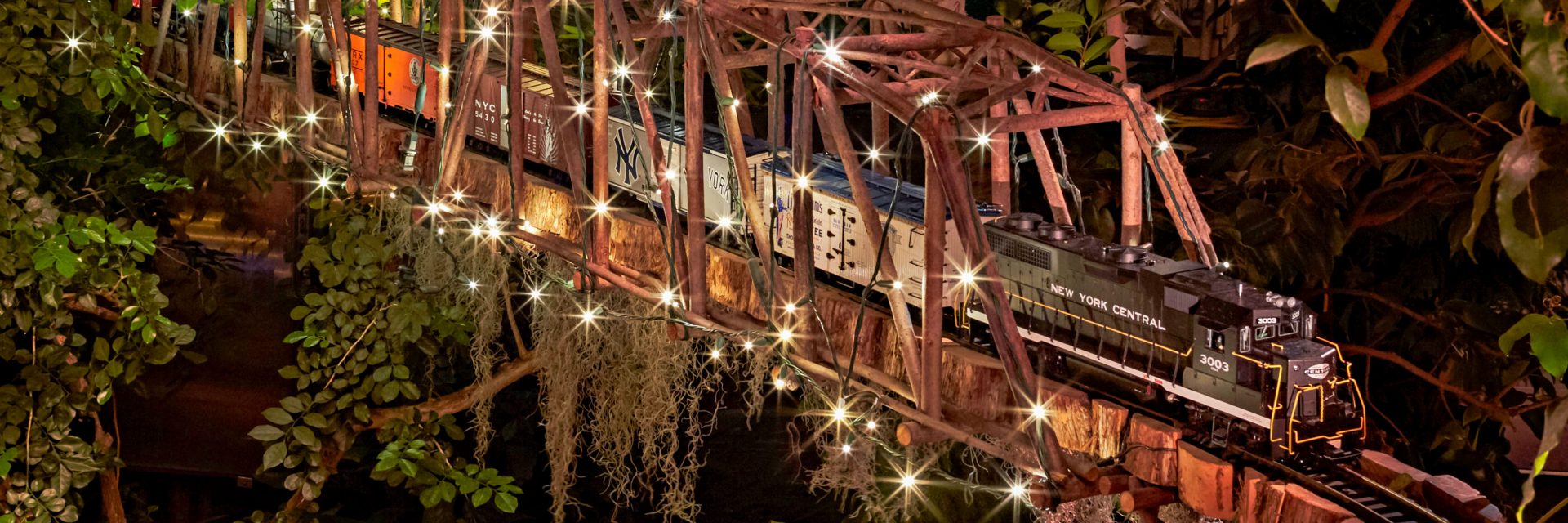 Holiday Train Show At New York Botanical Garden