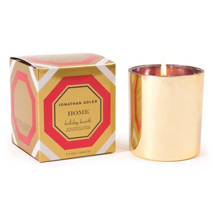 Jonathan Adler Home Holiday Hearth Candle
