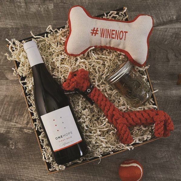 ONEHOPE Pinot for Paws WOOF! Gift Box