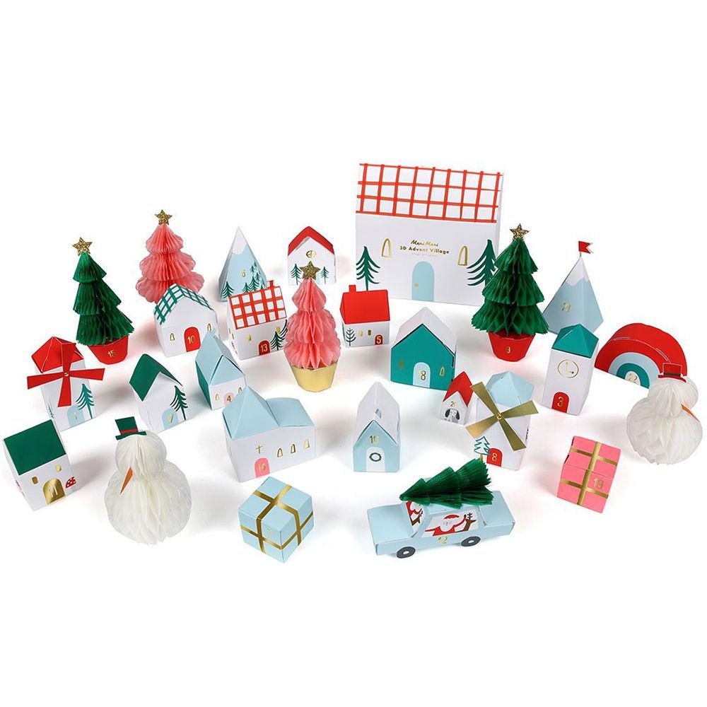 Christmas Countdown Advent Village from My Sweet Muffin