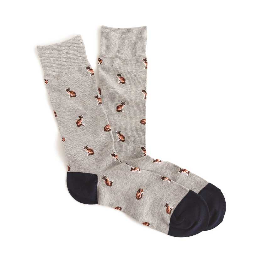 J.Crew Fox Socks
