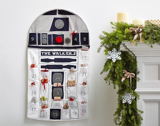 Pottery Barn Kids Star Wars R2-D2 Advent Calendar