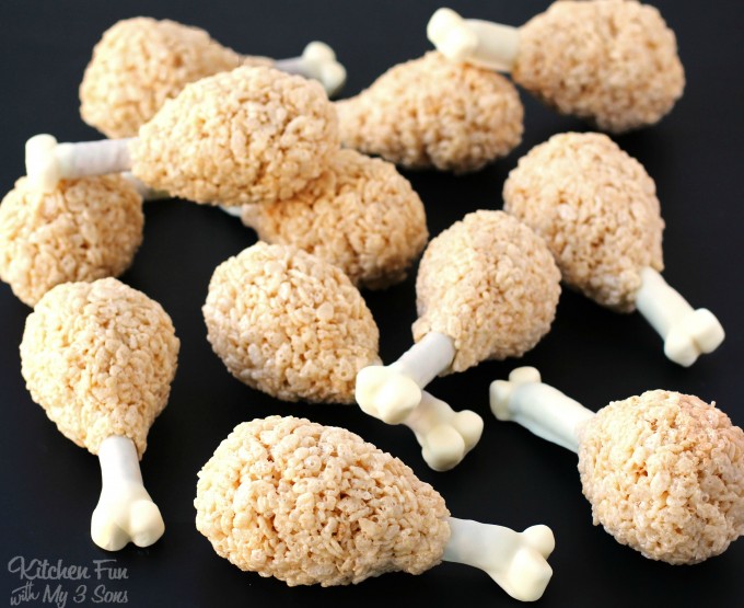 Rice Krispie Turkey Legs