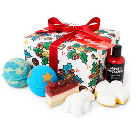 Lush Cosmetics Jolly Hollydays Gift Set