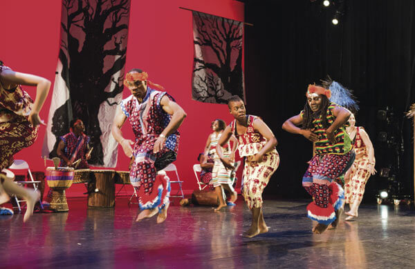 Flushing Town Hall comes alive with African dance