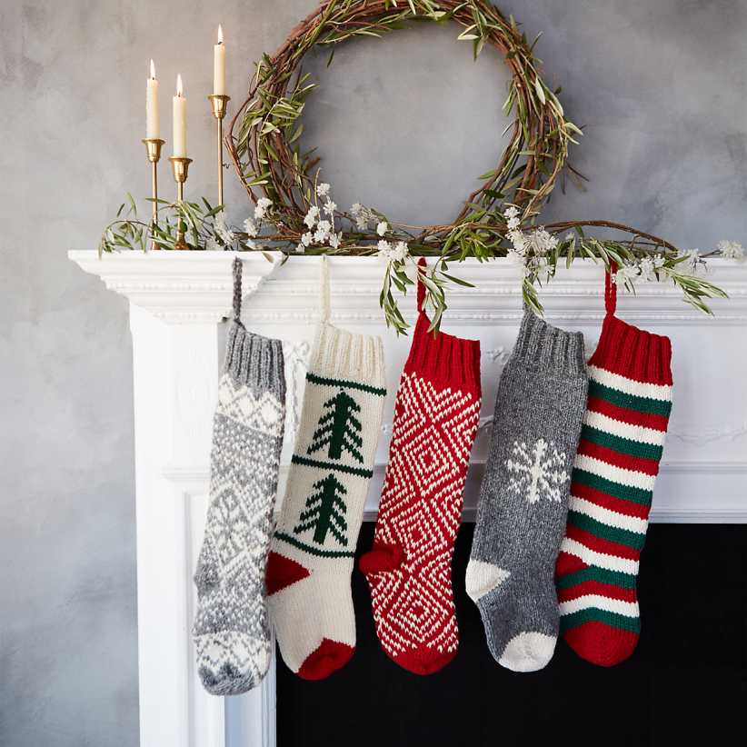 Terrain Woolen Fair Isle Stocking