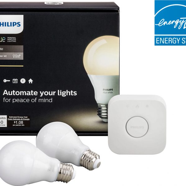 Phillips Hue White Smart Bulb Starter Kit