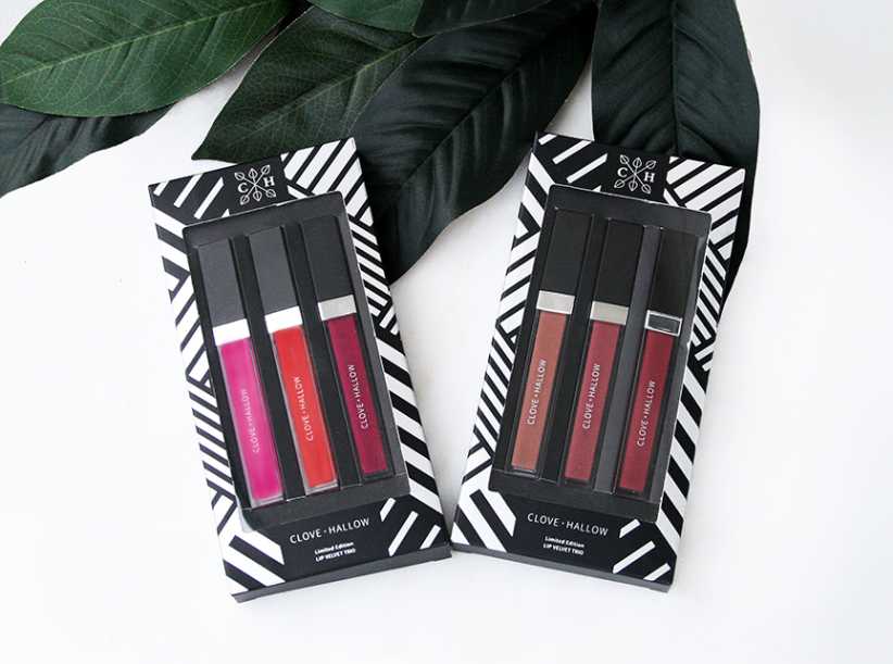 Clove + Hallow Limited Edition Lip Velvet Trio