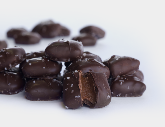 Heifer Dark Chocolate Sea Salt Caramels