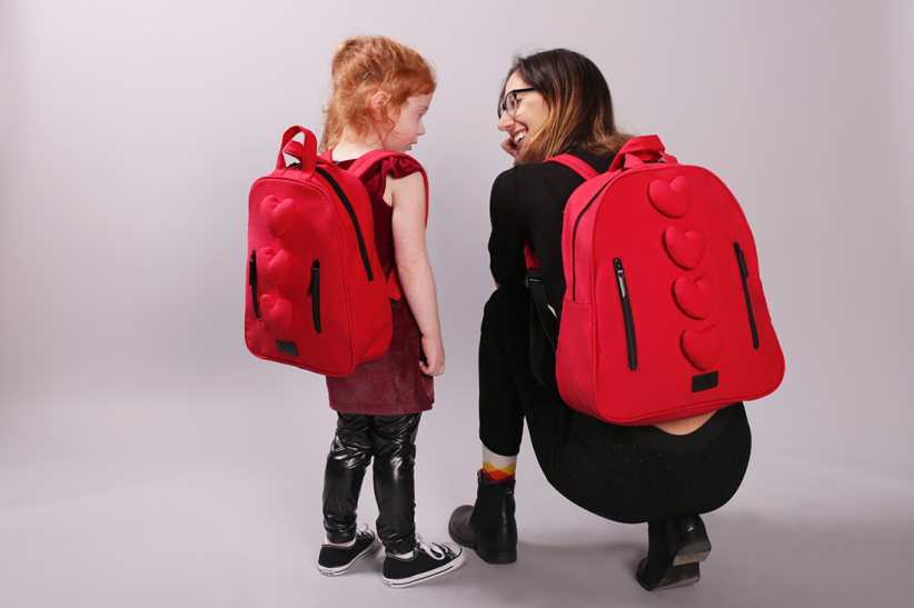 7 A.M. Voyage Heart Backpacks