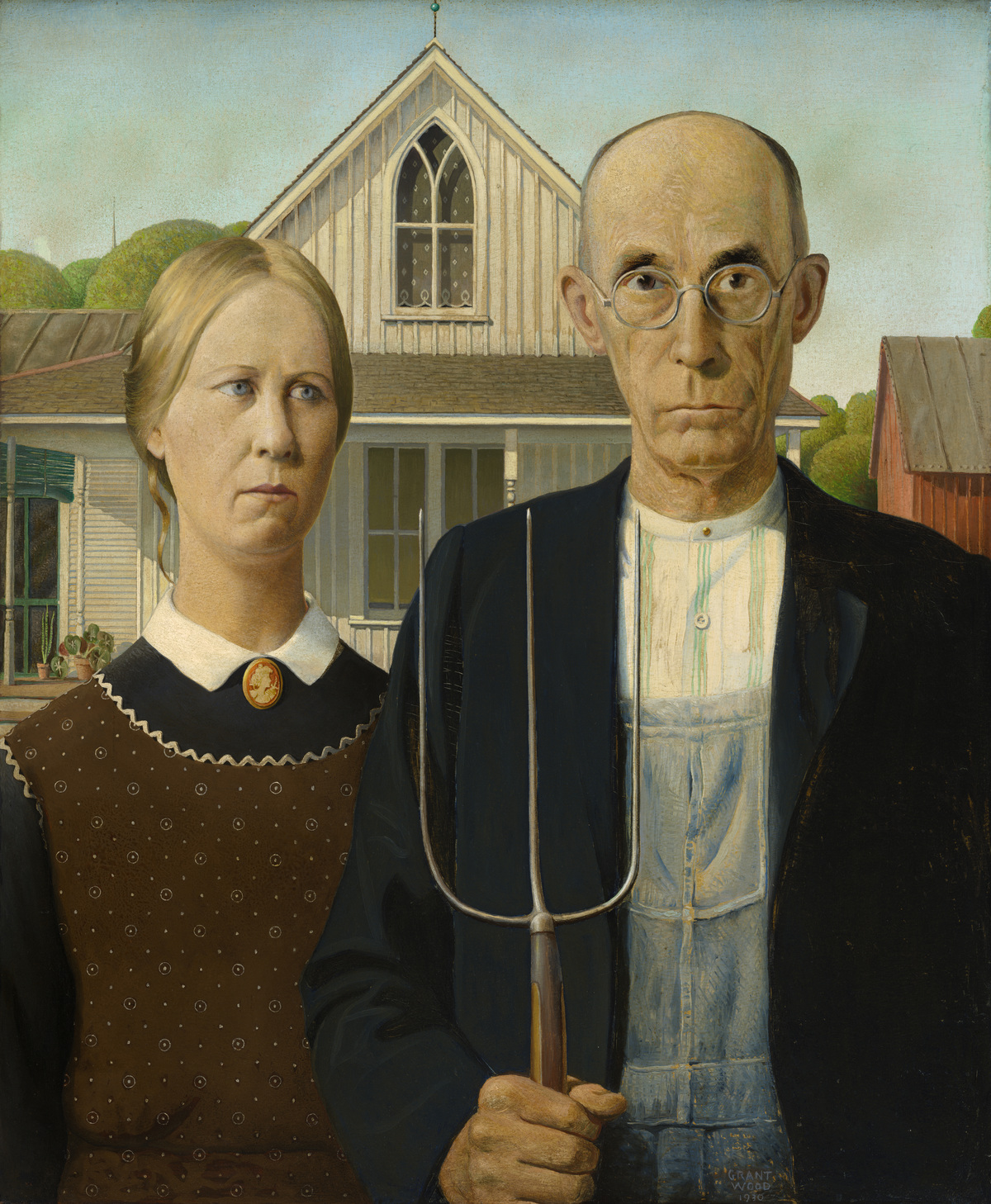Grant Wood: American Gothic and Other Fables at the Whitney Museum