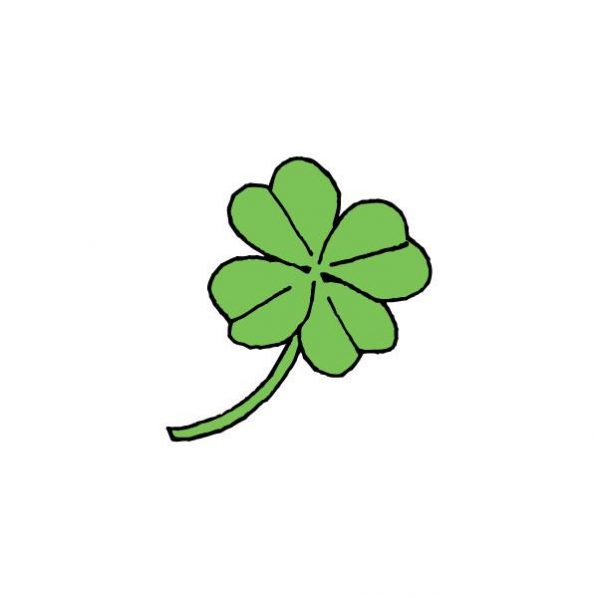 Four-Leaf Clover by Julia Rothman from Tattly Temporary Tattoos