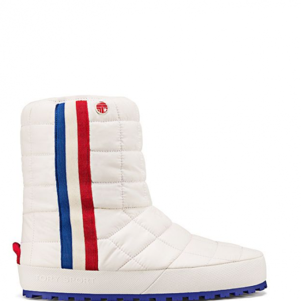 Tory Sport Quilted Puffer Booties 