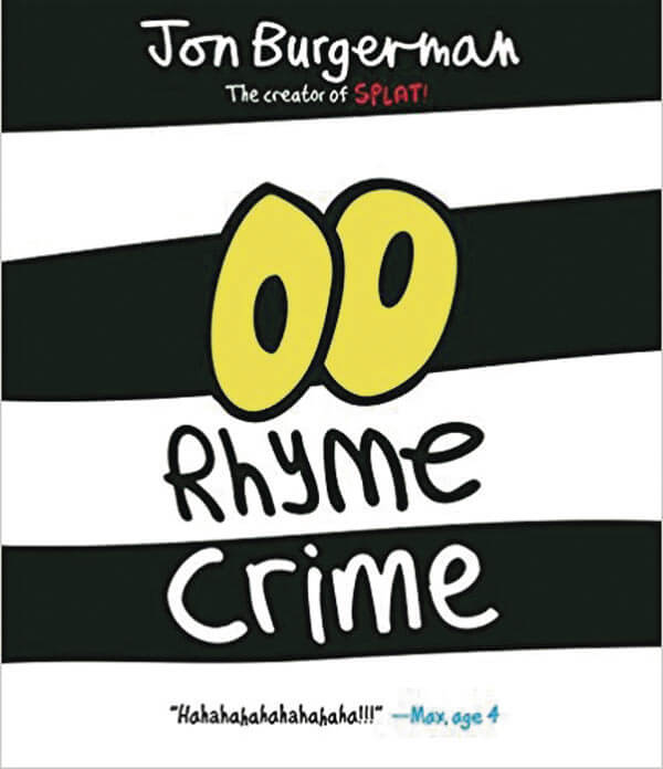 Jon Burgerman’s ‘Rhyme Crime’ delightful read for kids