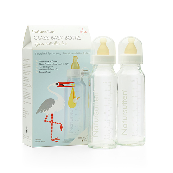 Natursutten Glass Baby Bottle