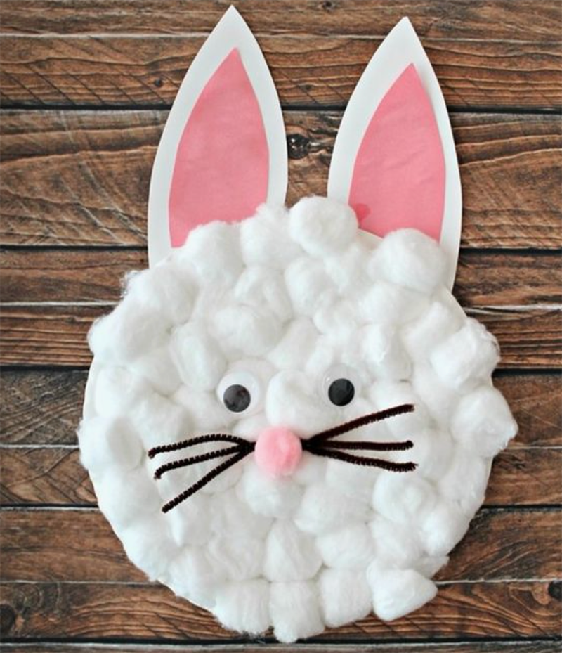 Paper Plate Bunny 