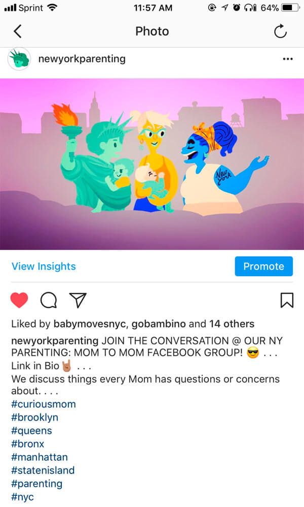 Connect with locals moms with NY Parenting’s Facebook group