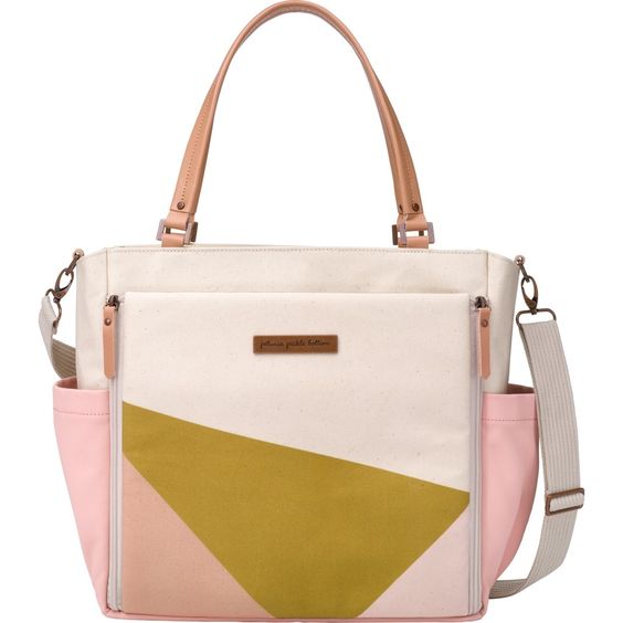 Petunia Pickle Bottom City Carryall in Colorblock
