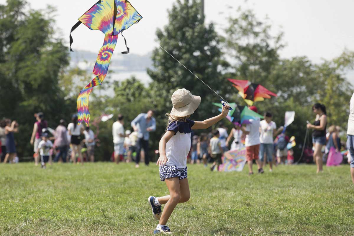High-flying fun: Lift Off kite festival at Brooklyn Bridge Park