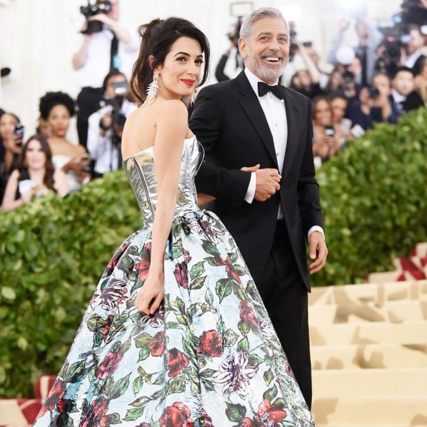 Amal Clooney (with husband George Clooney)
