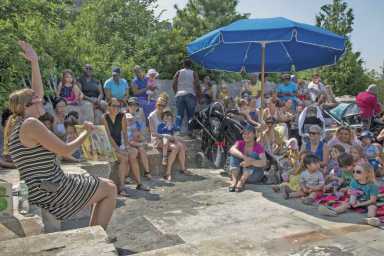 Summer fun: Summer Reading Storytime in Brooklyn Bridge Park