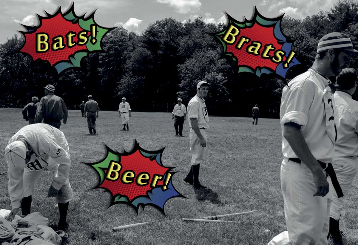 Celebrate Father’s Day with Bats! Brats! and Beer! ball game
