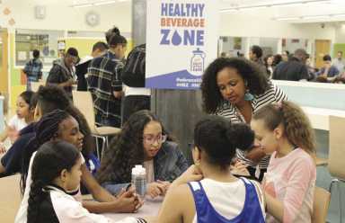 In the ‘Zone’:  Initiative helps the Bronx ditch sugary drinks