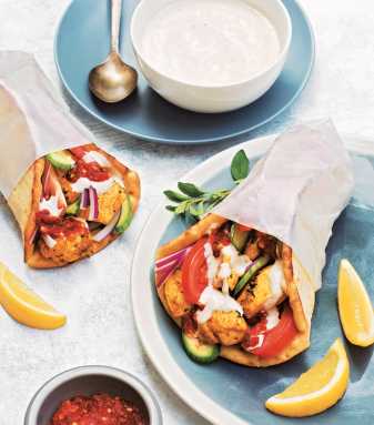 chicken pitas