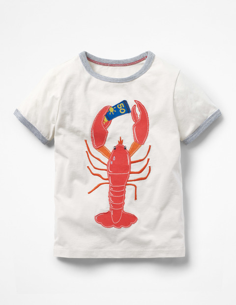 Boden Tipped Appliqué T-shirt