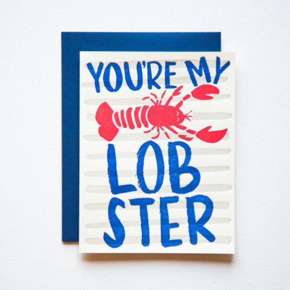 You're My Lobster Card from the Pink Olive