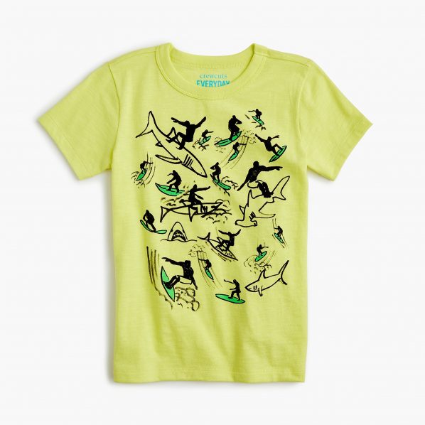J.Crew Boys' Surfing with Sharks T-shirt