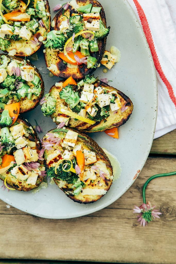 stuffed avocados