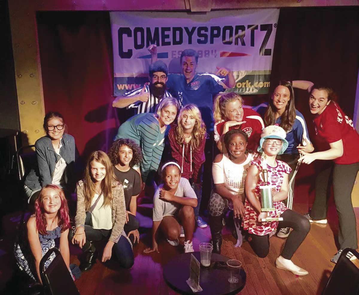 Slam dunk: ComedySportz at the Broadway Comedy Club