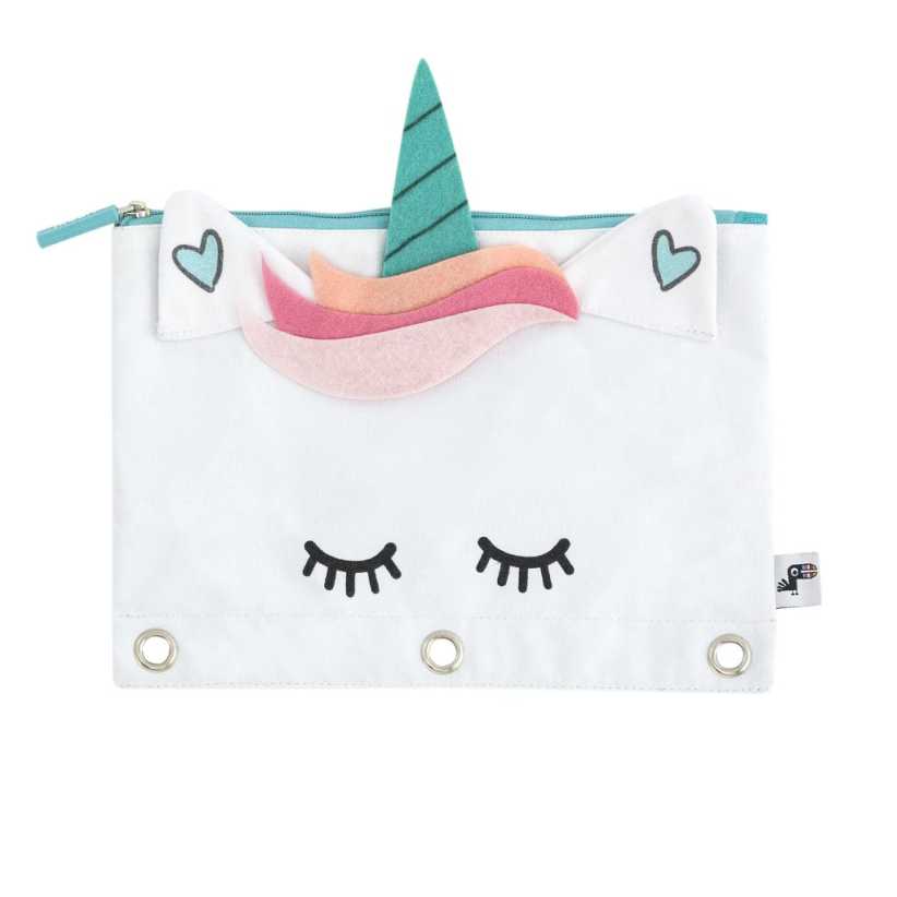 Yoobi Binder Zip Case – Unicorn